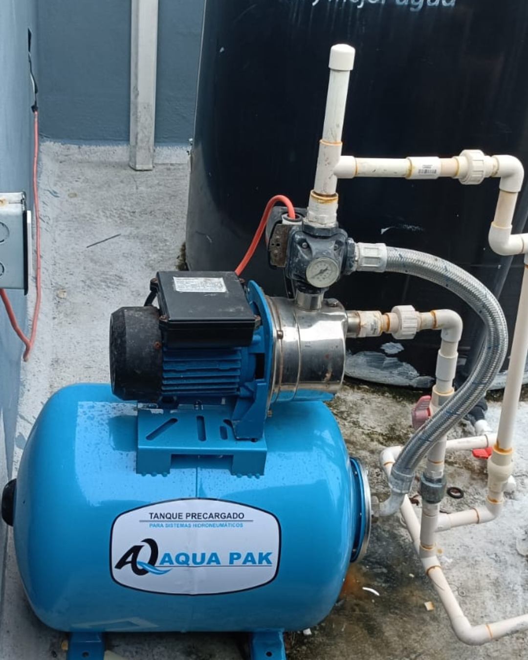 Mantenimiento de sistemas hidroneumáticos