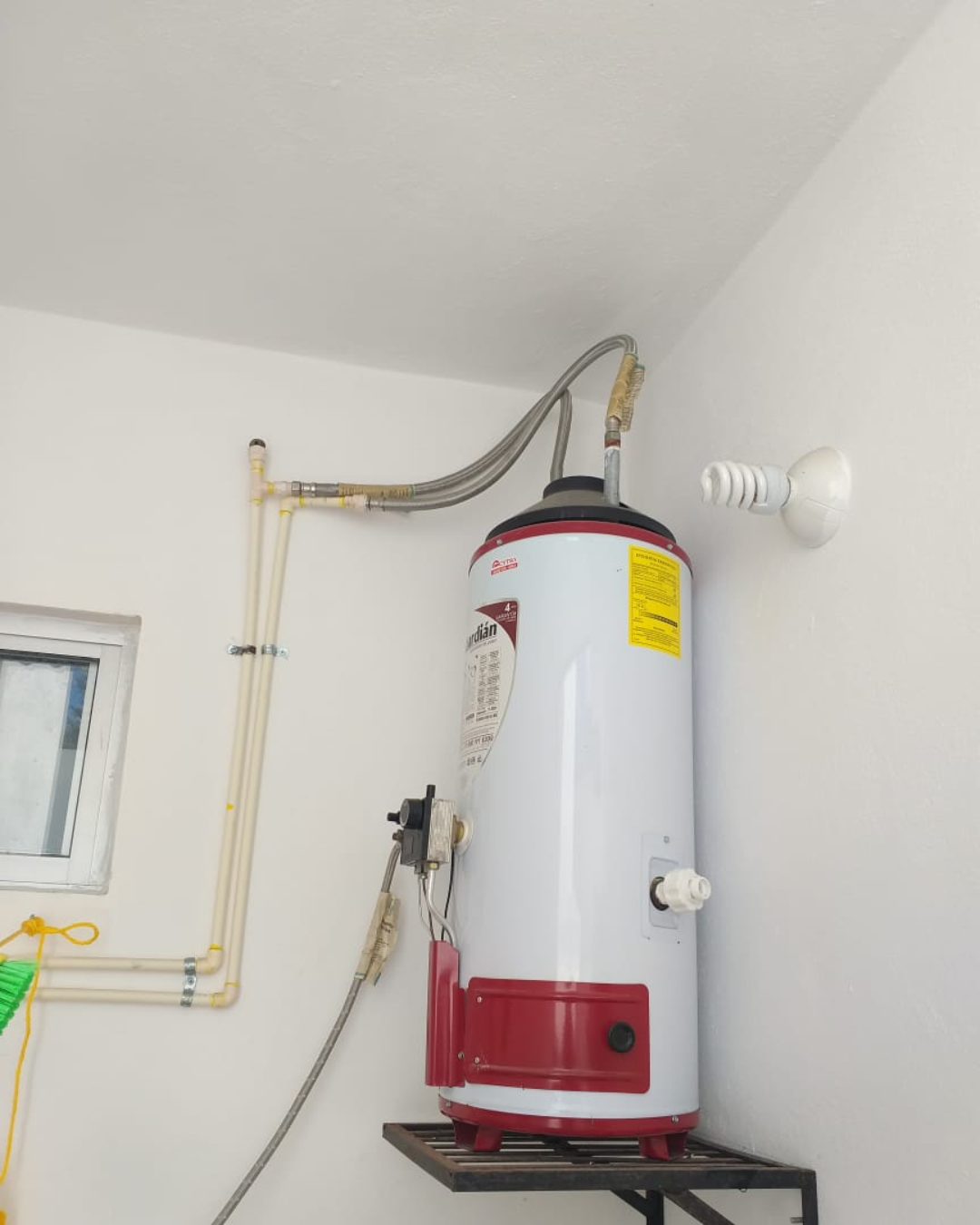 Instalación de calentadores de agua