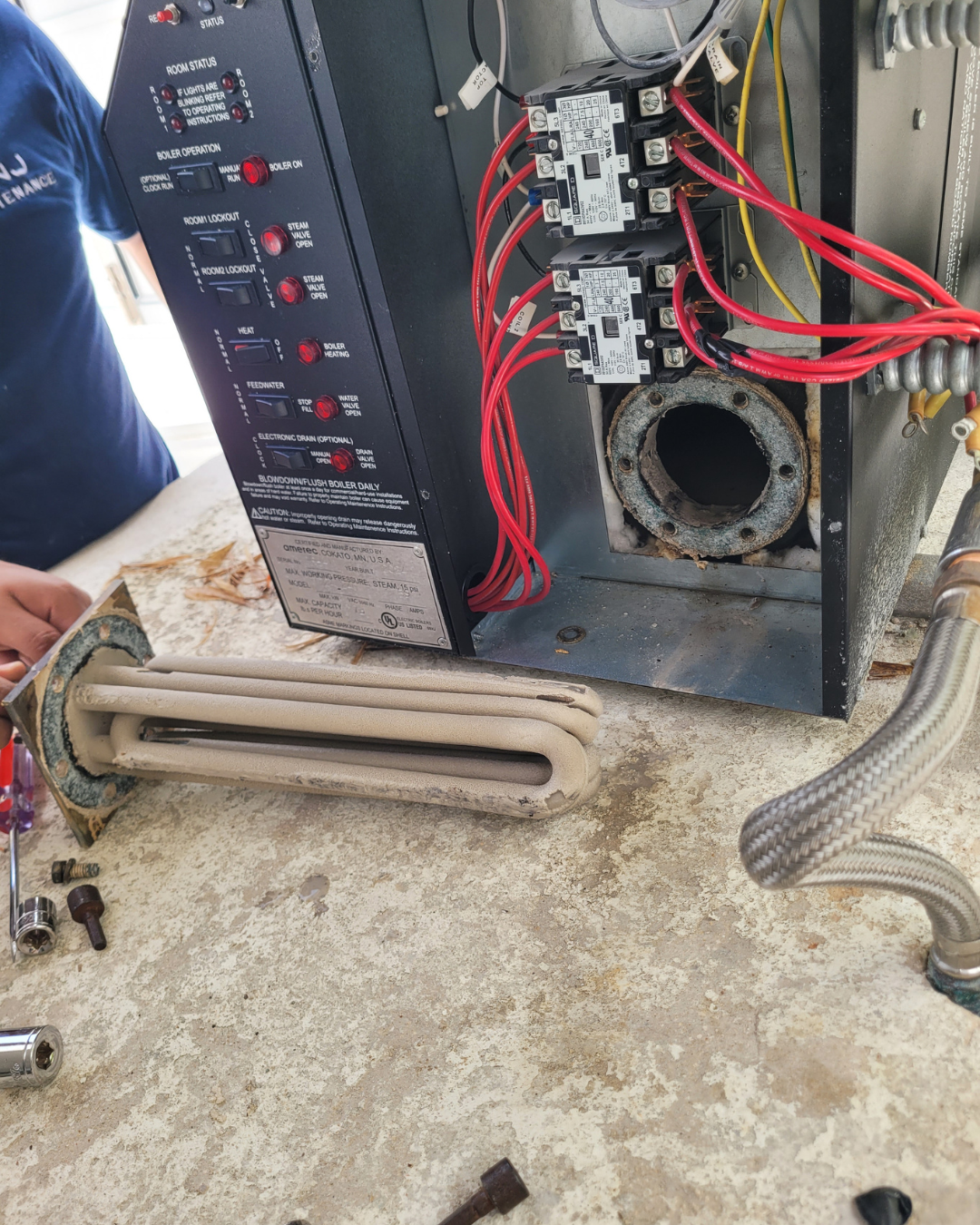 Mantenimiento preventivo de equipos spa