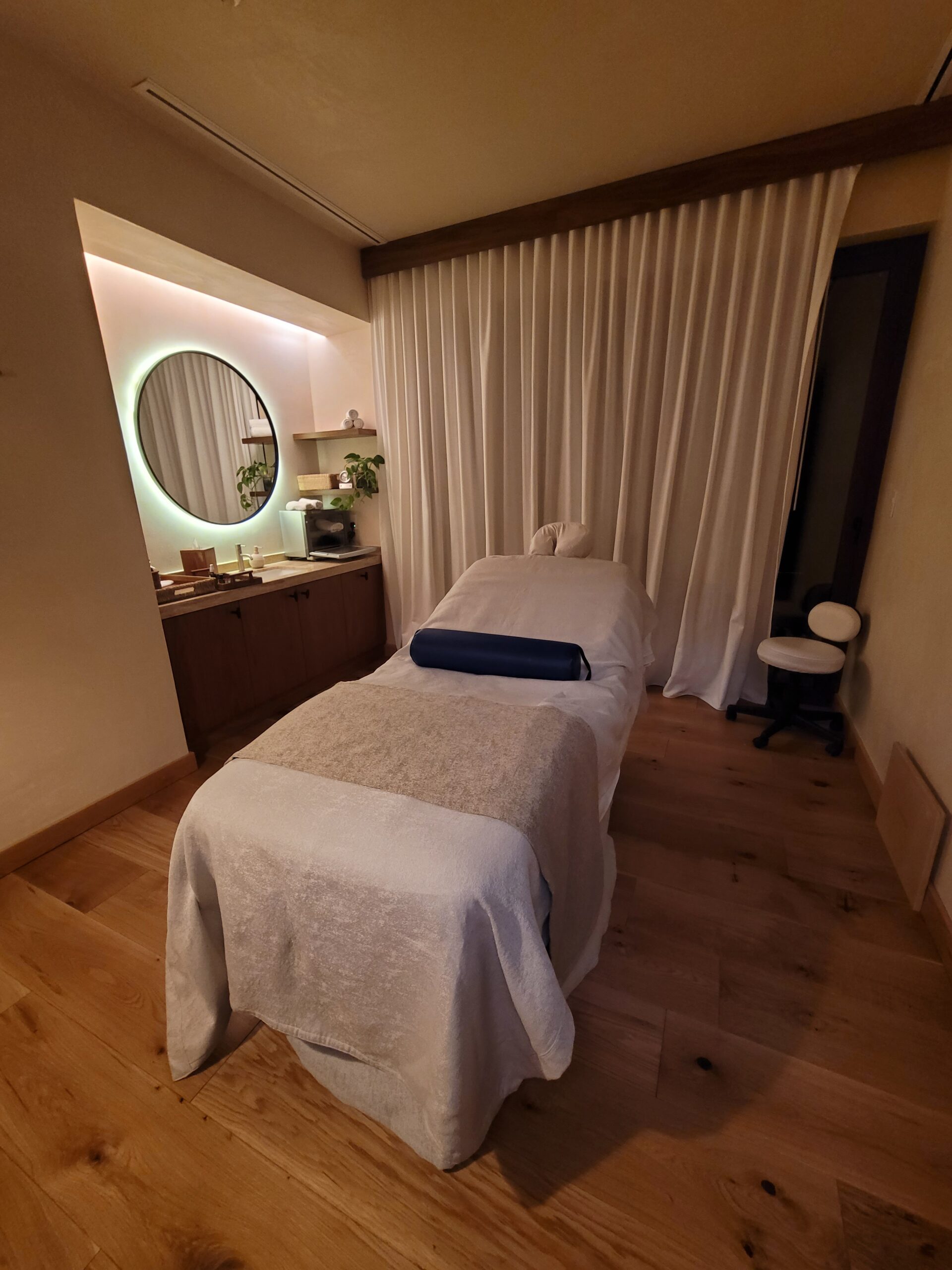 Instalación de mesas de masaje