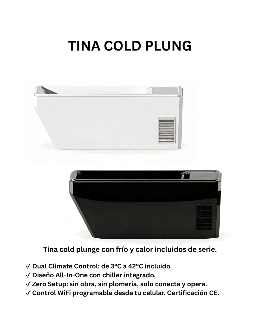 Instalación de Cold Plunge en Cancún